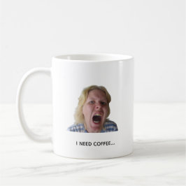 Funny Coffee Meme Mug Bathroom Humor Kaffeetasse