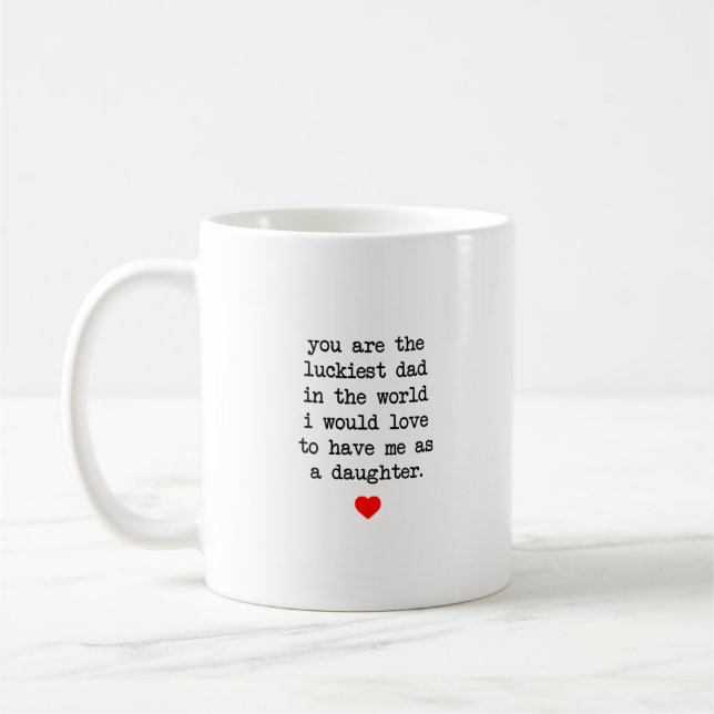 Funny Coffee Mugs, Vater Tasse, Geschenk für Vater Kaffeetasse (Links)