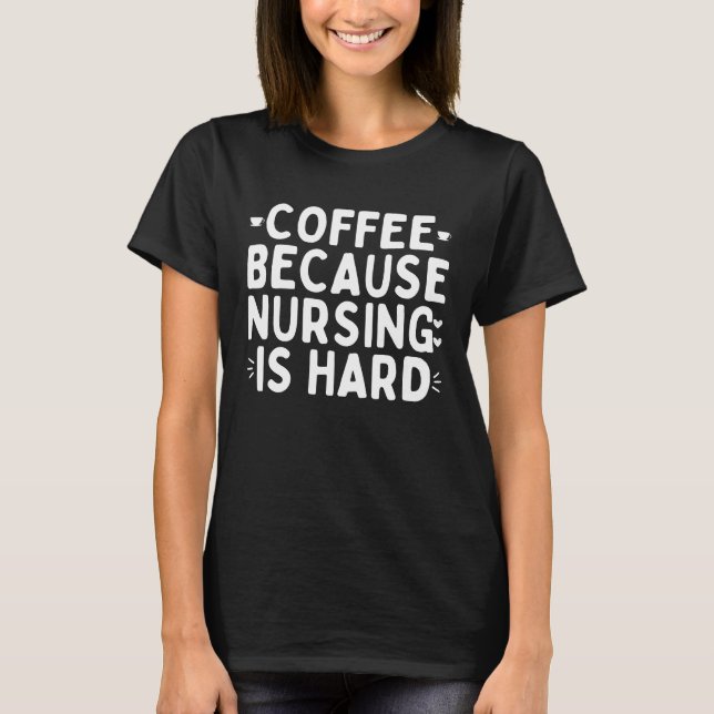 Funny Coffee Quote Koffein Cooler Kaffee T-Shirt (Vorderseite)