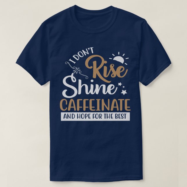 Funny Coffee T-Shirt (Design vorne)