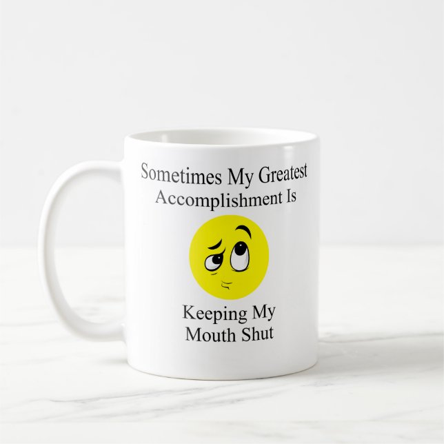 Funny Coffee Tasse (Links)