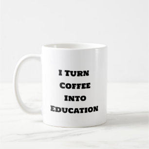 Funny Coffee Tasse - Ich mache Kaffee in Bildung
