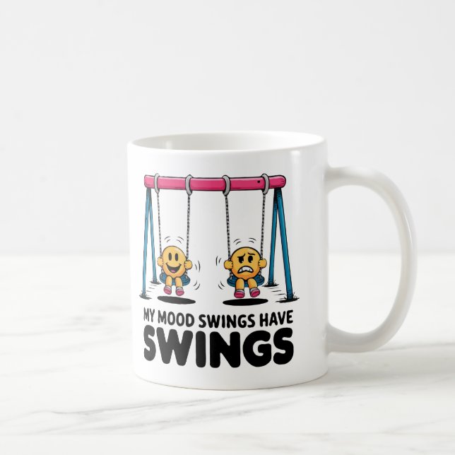 Funny Coffee Tasse - Meine Stimmungsschwänze haben (Rechts)