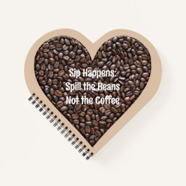 Funny Coffee Zitat Notizbuch