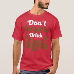 Funny Coffeeee für Kaffeeliebhaber und Baristas Ca T-Shirt