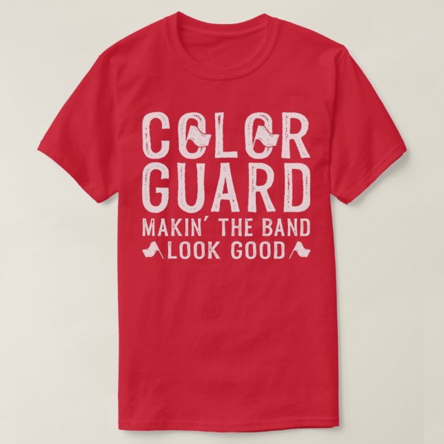 Funny Color Guard T-Shirt (Design vorne)