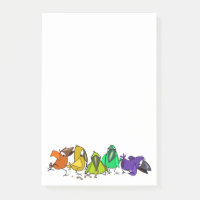 Funny Colorful Birds