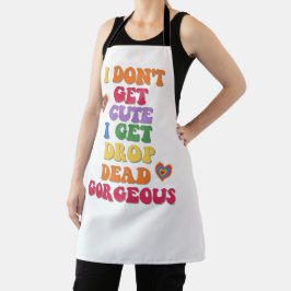 Funny Colorful LGBTQ Preis Monat Schürze