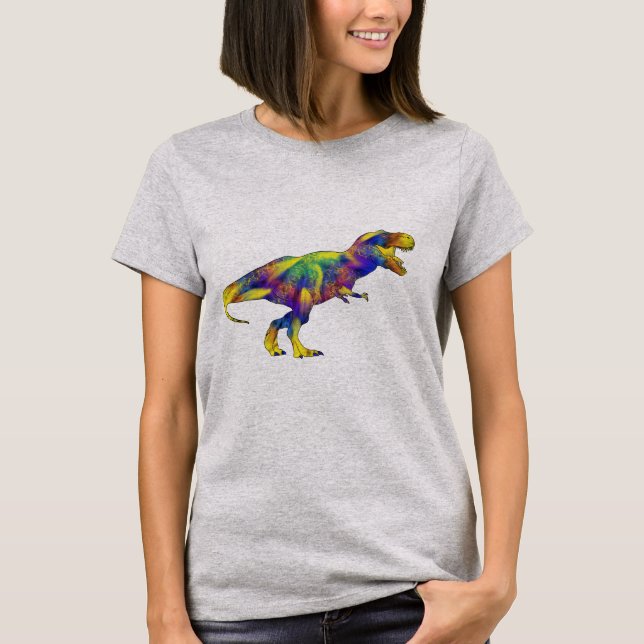 Funny Colorful Psychedelic T-Shirt (Vorderseite)