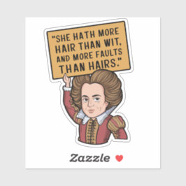 Funny Colorful Quote Spaß Insult Aufkleber