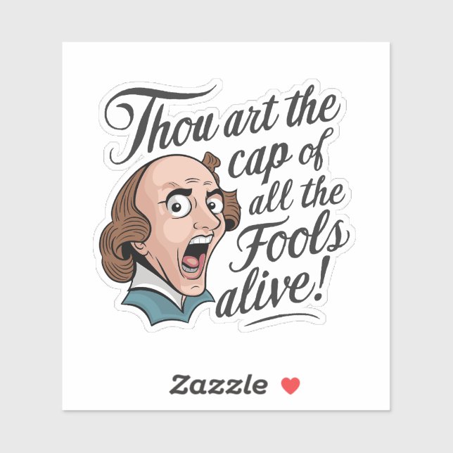 Funny Colorful Zitat Insult Spaß Sass Aufkleber (Blatt)