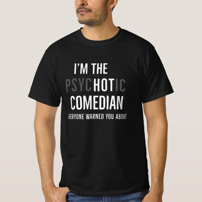 Funny Comedian T-Shirt (Vorderseite)