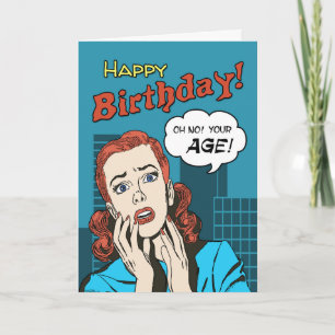 Funny Comic Buchcover Geburtstag Gruß Karte