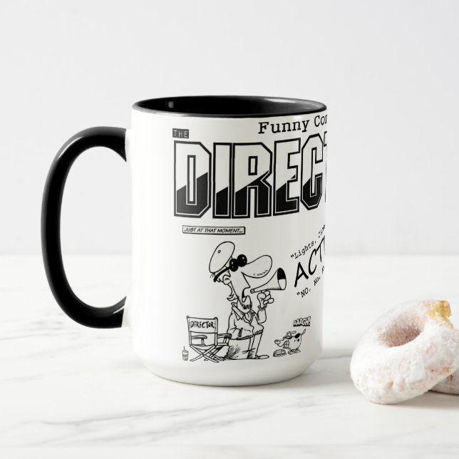Funny Comix: Die Tasse des Direktors (Mit Donut)