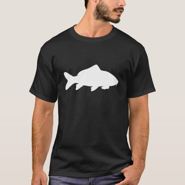 Funny Common Carp Fishing Grafik Euro Freshwater T-Shirt (Vorderseite)