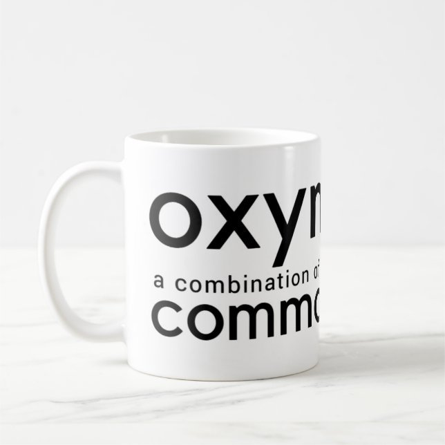 Funny Common Sense Coffee Cup Tasse (Links)