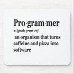 Funny Computer Science Programmer Definition Mousepad<br><div class="desc">witzig, Geschenk, Geburtstag, Computer, Code, Programmierer, Geek, Entwickler, Software, </div>