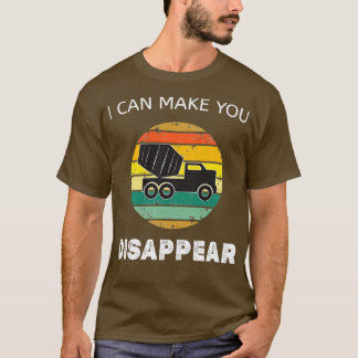 Funny Concrete Mixer Mixer Truck Driver Gif T-Shirt