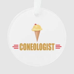 Funny Coneologe Ornament