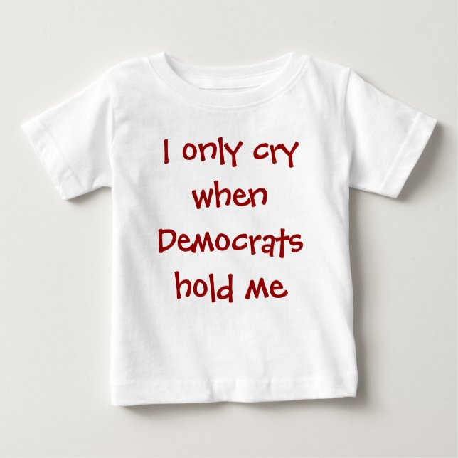 Funny Conservative Baby T - Shirt (Vorderseite)