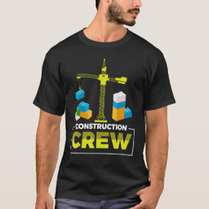 Funny Construction Crew Master Builder Gebäude T-Shirt