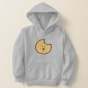 Funny Cookie Cartoon mit Bite Hoodie