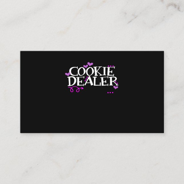 Funny Cookie Dealer Shirt Mama Vater Pfadfinder Mä Visitenkarte