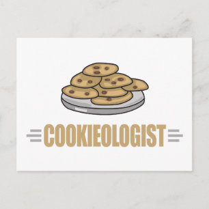 Funny Cookie Lover Postkarte