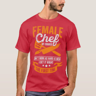 Funny Cooking Female Koch Girl Gift T-Shirt