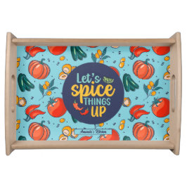 Funny Cooking Gewürz Dings Up Gemüsemuster Serviertablett