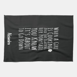 Funny Cooking Gifts For Her Teen Girls Women Chef Geschirrtuch