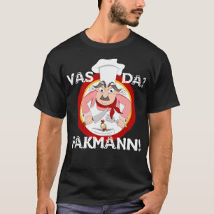 Funny Cooking Koch Vas Da Skateboard Astronaut che T-Shirt