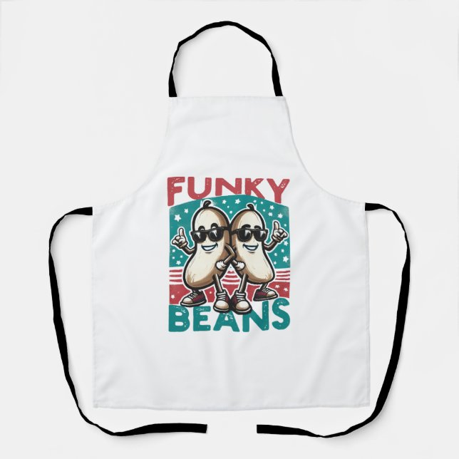 Funny Cool Beans Schürze (Vorderseite)