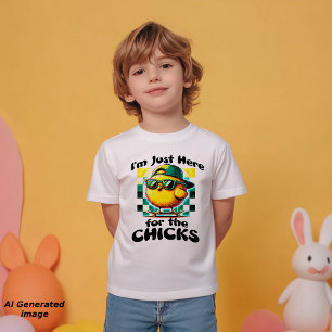 Funny Cool Chick Sprichwort Boys Kleinkind T-shirt