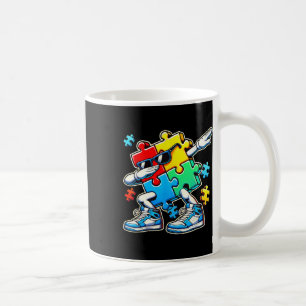 Funny Cool Dabbing Puzzle Piece Autismus Bewusstse Kaffeetasse