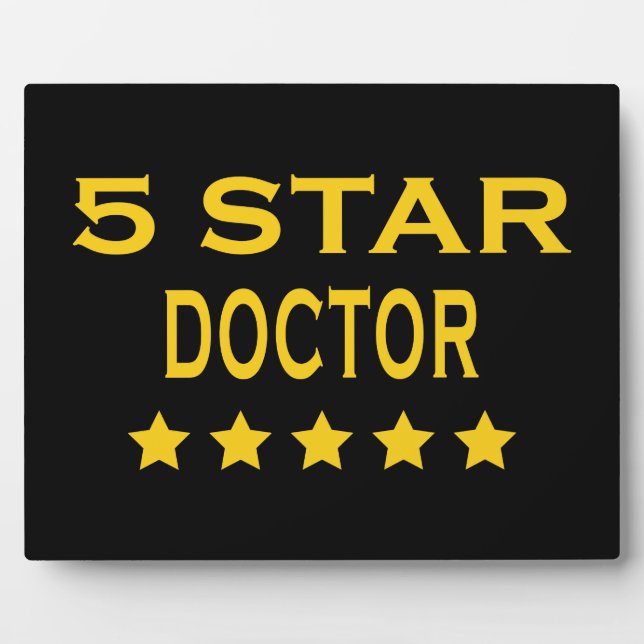 Funny Cool Doctors: Five Star Doctor Fotoplatte (Vorderseite)