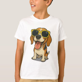 Funny Cool Dog Kids T-Shirt