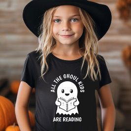 Funny Cool Ghost GHOUL Kinder lesen T-Shirt