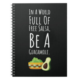 Funny Cool Gifts For Guacamole Lovers Cute Avocado Notizblock