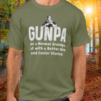 Funny Cool Grandpa Hunter Bessere Geschichten T-Shirt