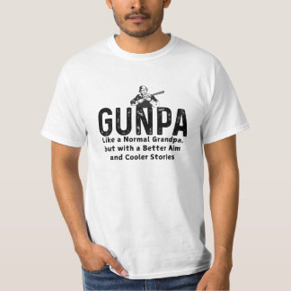 Funny Cool Grandpa Hunter Bessere Geschichten T-Shirt