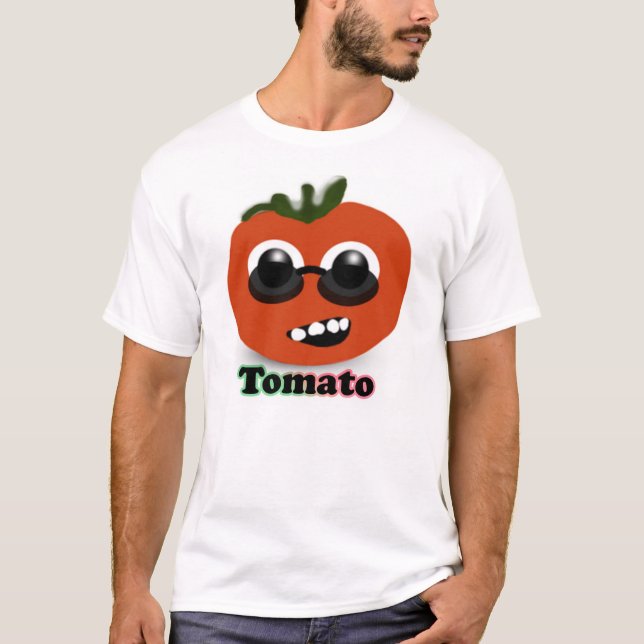 Funny, cool tomato T-Shirt (Vorderseite)