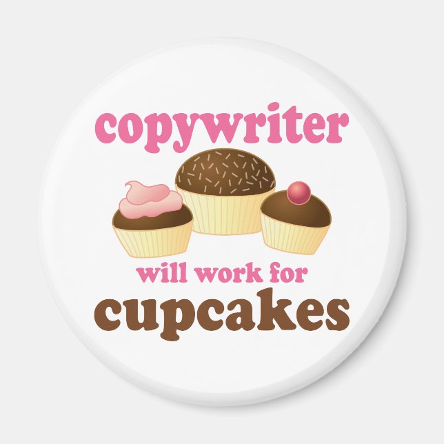 Funny Copywriter Magnet (Vorne)