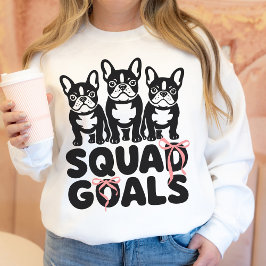 Funny Coquette French Bulldog Lover Sweatshirt