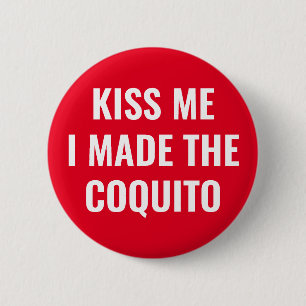 Funny Coquito Button