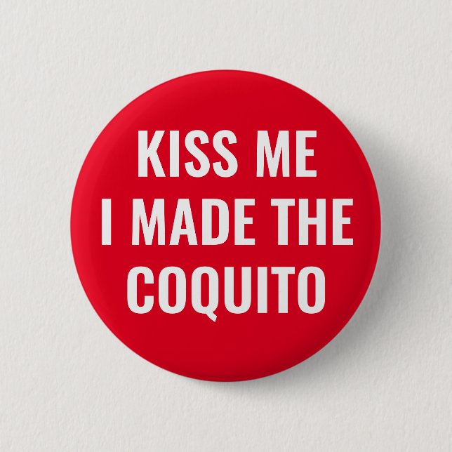 Funny Coquito Button (Vorderseite)
