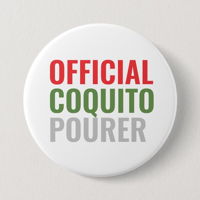 Funny Coquito Button (Vorderseite)
