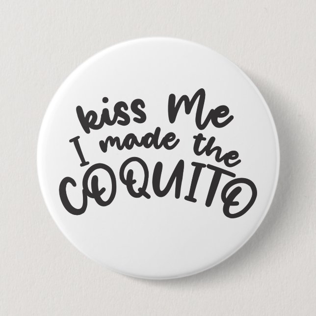 Funny Coquito Button (Vorderseite)