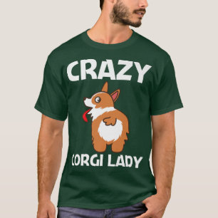 Funny Corgi Design für Frauen Mama Haustier Tier t T-Shirt