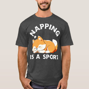 Funny Corgi Napping ist ein Sport Hund Lover T-Shirt